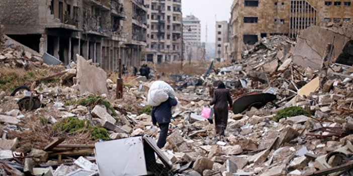 Halep'te sivillerin tahliyesi tamamlandı
