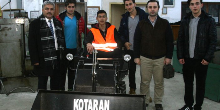 Trabzon'da üretilen 'Kotaran'a yeni özellik