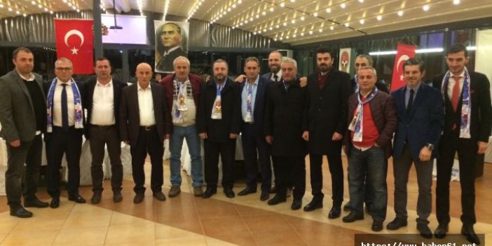 Trabzon'da spor camiası TÜFAD gecesinde buluştu