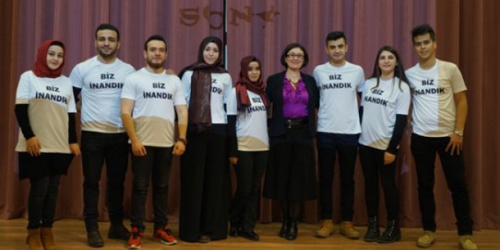 Trabzon'da “Biz İnandık” projesi gerçekleştirildi