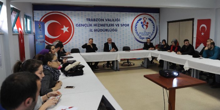 Trabzon'da Gençlik merkezleri toplandı