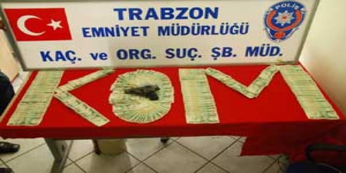 Trabzon'da sahte para: 3 gözaltı