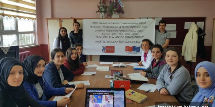Trabzon'da hemşirelik öğrencileri Avrupa'da staj görecek
