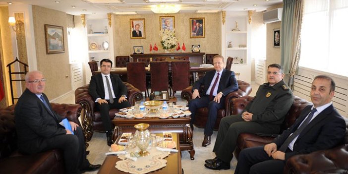 Trabzon Valisi Yavuz, Gümüşhane'yi ziyaret etti