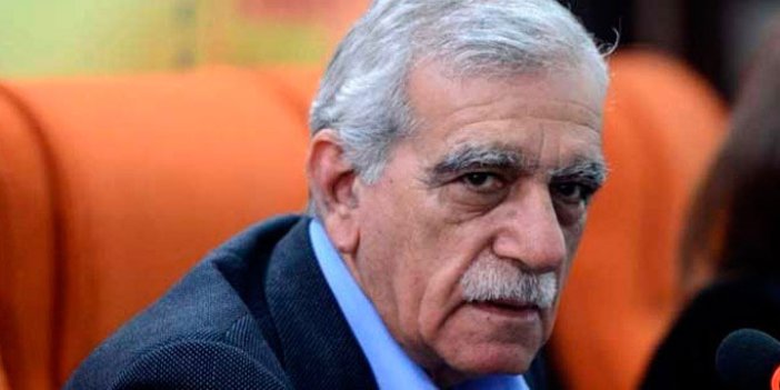 HDP'li Ahmet Türk hakkında flaş karar
