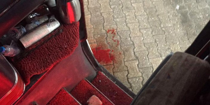 Afyonspor otobüsüne taşlı saldırı! Sportif Direktör İbrahim Çelik başından yaralandı
