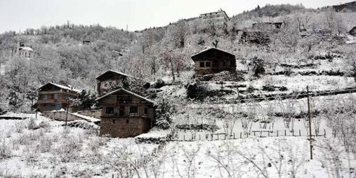Trabzon dikkat! Kar geliyor...