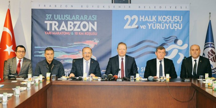 Trabzon’da Yarı Maraton’un detayları belli oldu