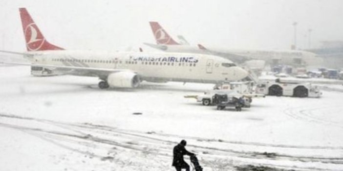 Trabzon'da kar uçuşları vurdu: 5 Sefer...