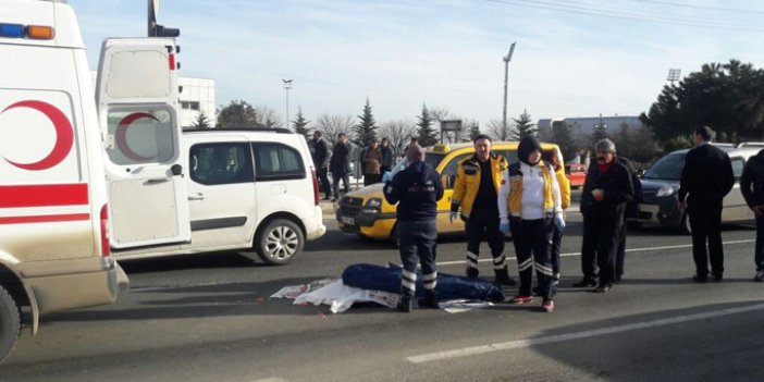 Trabzon'da Kaza: Hastaneye gitmek isterken...