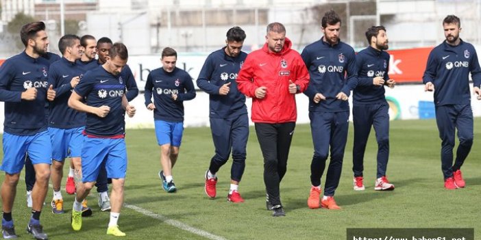 Trabzonspor'da Konyaspor hazırlığı başladı