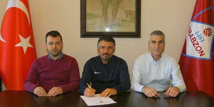 1461 Trabzon Turgut Kural'la sözleşme imzaladı!