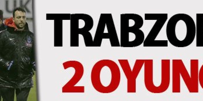 Trabzonspor'da 2 oyuncu yok!