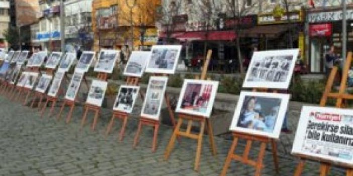 "Darbeler Ve Selalar" Sergisi Trabzon'a açıldı