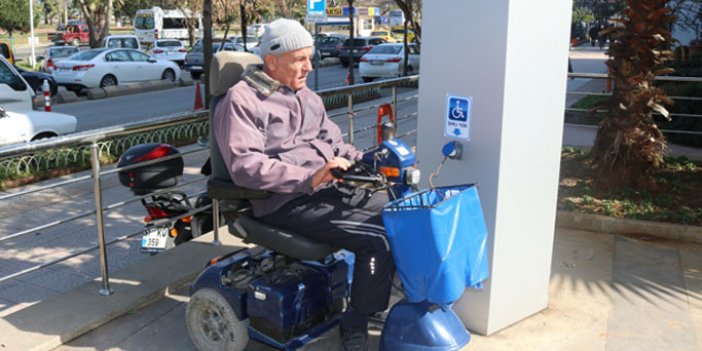 Akçaabat'ta Engelli Araç Şarj İstasyonu Hazır