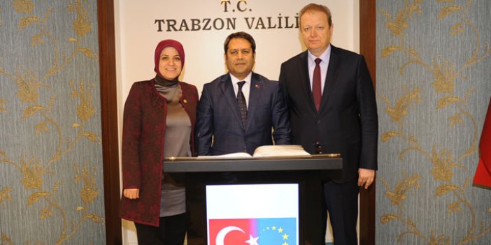 Bakan Yardımcısından Trabzon Valiliği'ne ziyaret