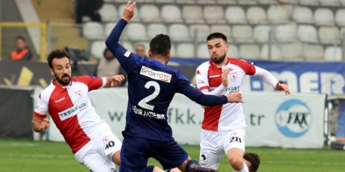 Samsunspor, Büyükşehir Gaziantepspor maç sonucu