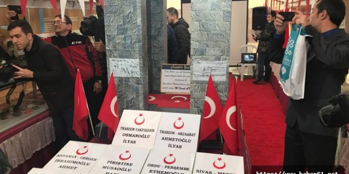 Trabzon'da Çanakkale etkinliği