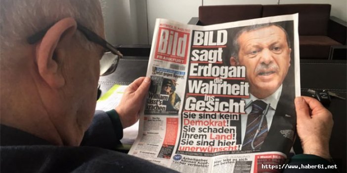 Alman Bild gazetesinden çirkin yayın
