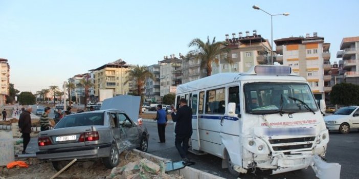 Antalya’da kaza: 5 yaralı