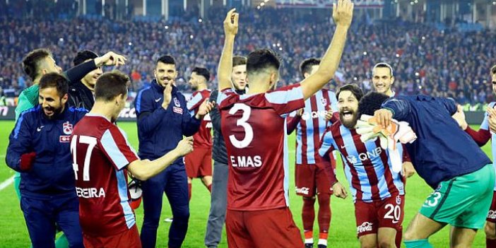Trabzonspor Avrupa'nın zirvesinde