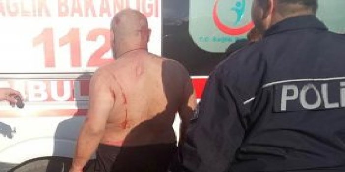 Zonguldak'ta tacizciyi polis kurtardı!