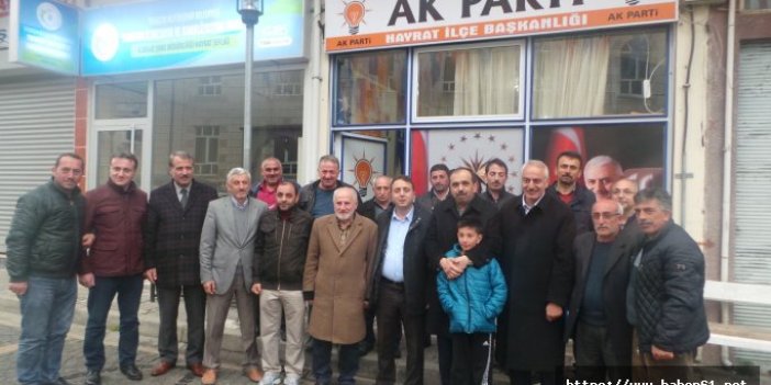 AK Parti Trabzon Milletvekili Muhammet Balta hız kesmiyor