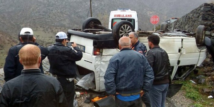 Trabzon yolunda kaza: Yaralılar var