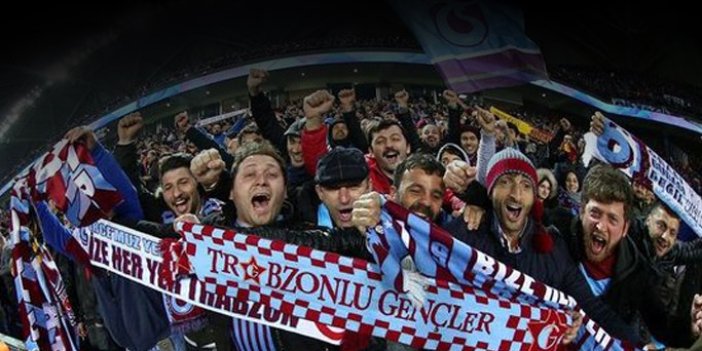 Trabzonspor taraftarlarından maça yoğun ilgi