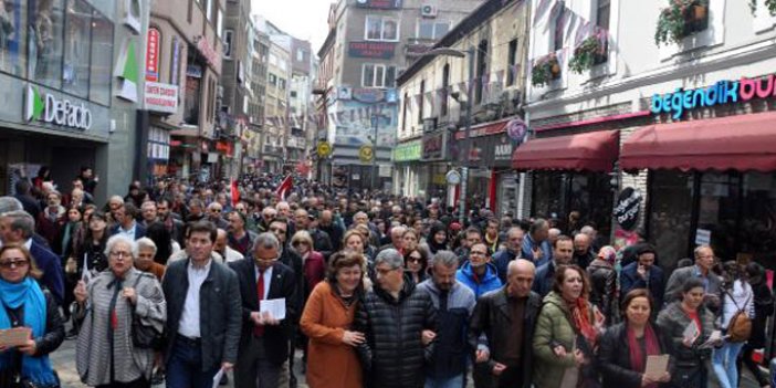Trabzon'da "Hayır" yürüyüşü
