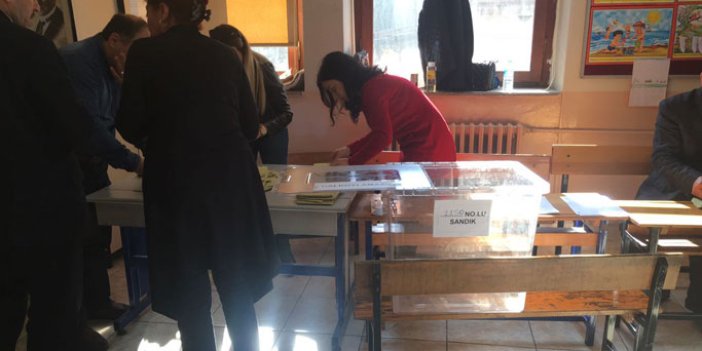 Trabzon'da oy verme işlemi bitti! Oy sayımı başladı