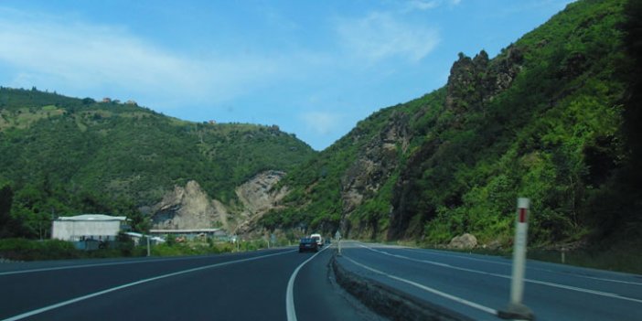 Trabzon'da o yola dikkat - Karayolları uyardı