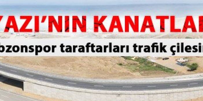 Trabzonspor taraftarları trafik çilesini azaltacak
