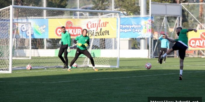 Giresunspor'da Yeni Malatyaspor maçı hazırlıkları sürüyor