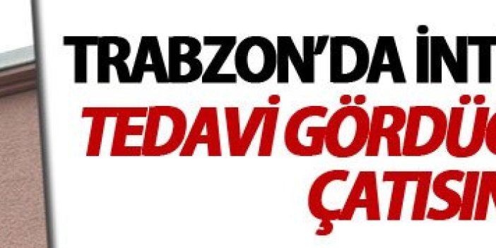 Trabzon'da intihar teşebbüsü