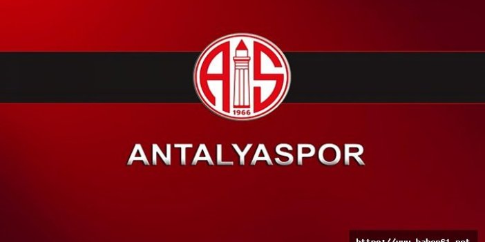 Antalyaspor'un Kadrosu belli oldu