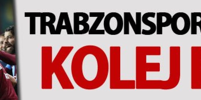 Trabzonspor'da ikinci yarı kolej havası