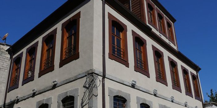 Trabzon'da tarihi konak restore edildi