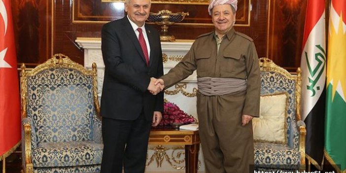 Başbakan'dan Barzani'ye başsağlığı telefonu