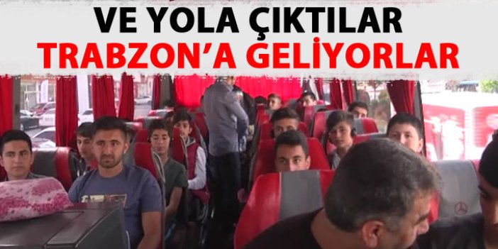 Yola çıktılar Mardin'den Trabzon'a geliyorlar