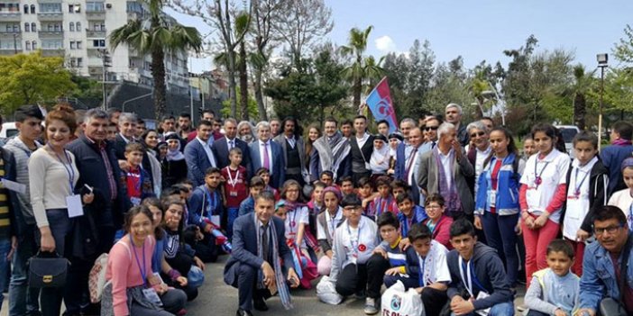 Mardin'den gelen çocuklar Başkan Genç ile buluştu