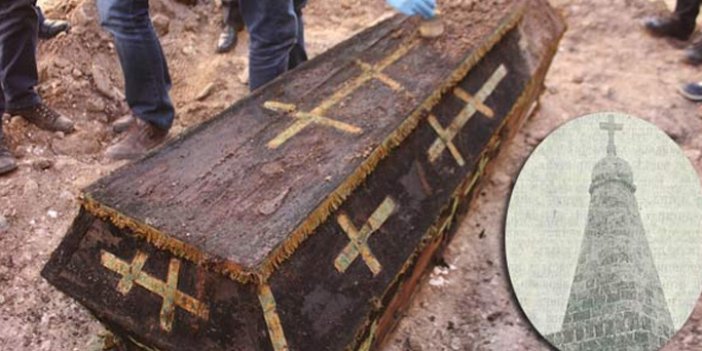 Rus askeri mezarının arşiv fotoğrafı bulundu