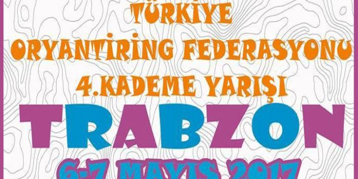 Trabzon Ortahisar'da oryantiring heyecanı