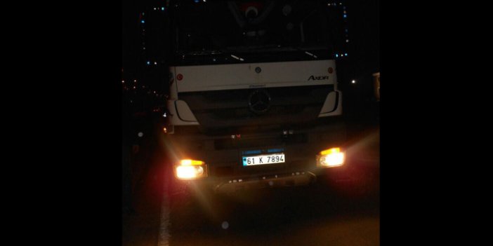 Trabzon'da kamyon yayayı ezdi: 1 ölü!