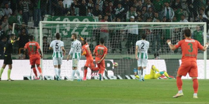 Alanyaspor Konyaspor'u yendi