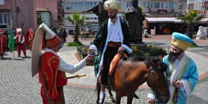 Fatih Sultan Mehmet'in Amasra'yı fethi canlandırıldı