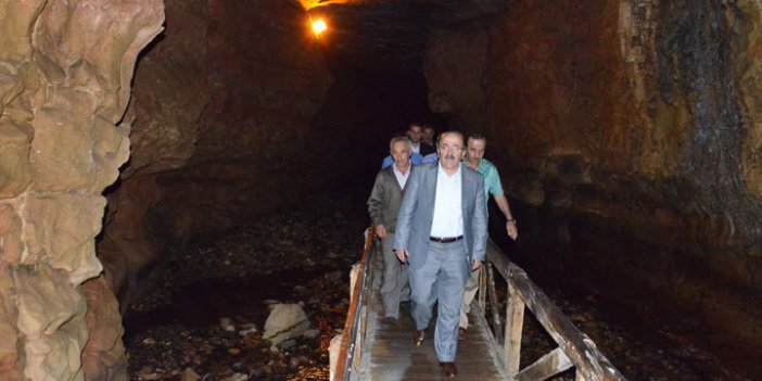 Trabzon'da Çal Mağarası bakıma alındı