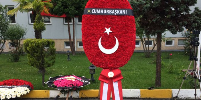 Trabzon'da şehit için tören yapıldı