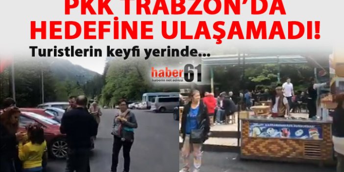 Terör saldırısı Trabzon'da turizmi etkilemedi!