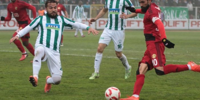 Giresunspor Eskişehir karşısında avantaj kaybetti!